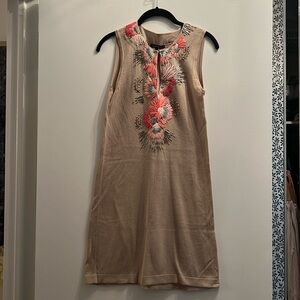 Nanette Lepore knit embroidered dress size XS